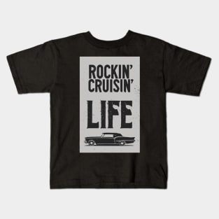 Black Limousine Cruising Kids T-Shirt